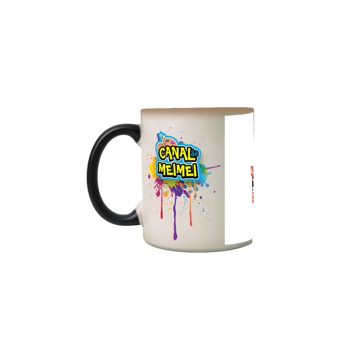 Nome do produto: Caneca Mágica Nerd com orgulho - Canal da Meimei