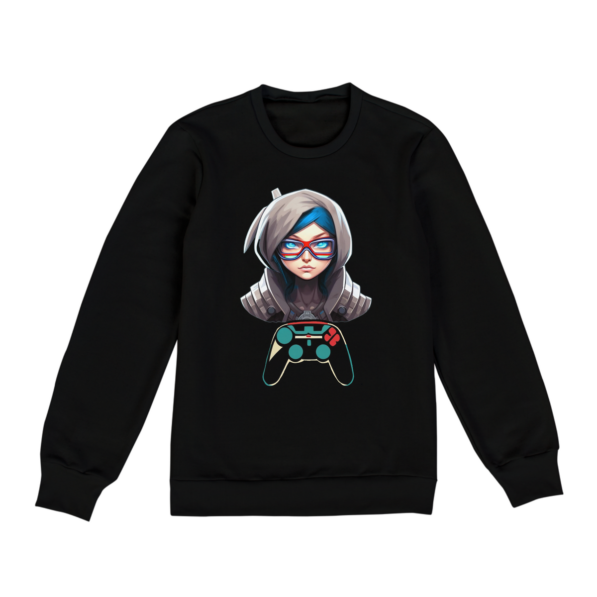 Nome do produto: Moleton unisex gamer girl