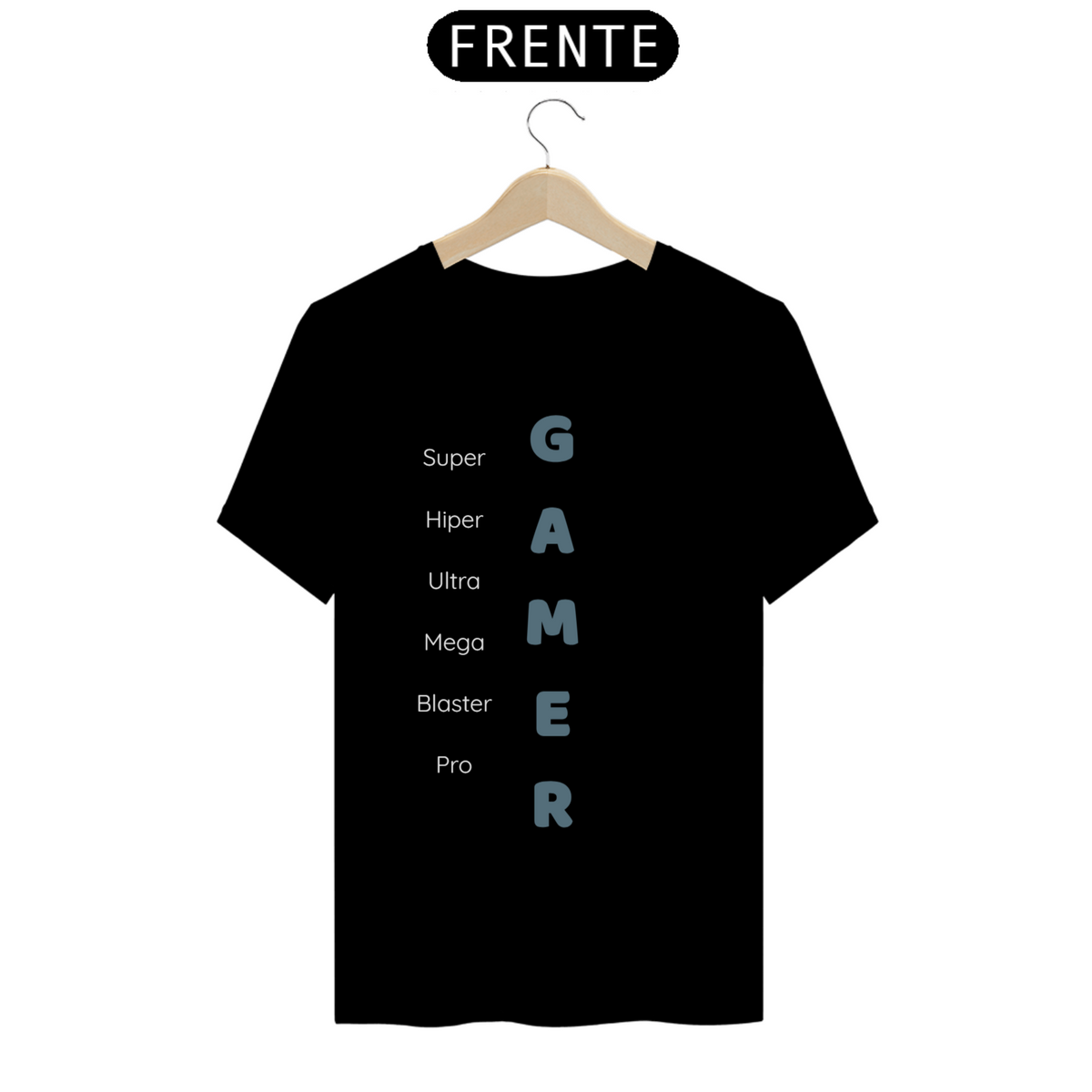 Nome do produto: Camiseta Gamer  Pro
