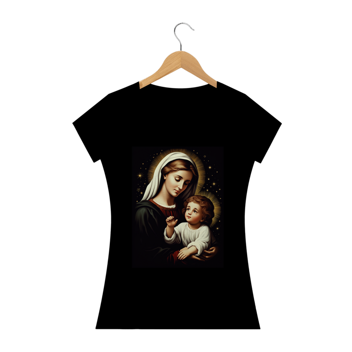 Nome do produto: Baby Long Classic Maria e Menino Jesus 