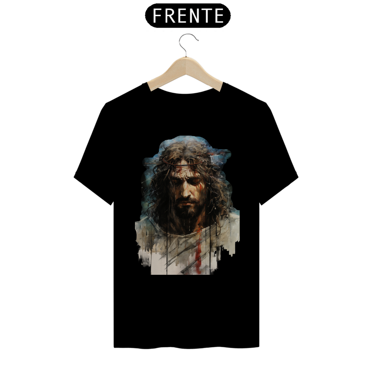 Nome do produto: Camiseta T-Shirt Quality Face de Jesus 