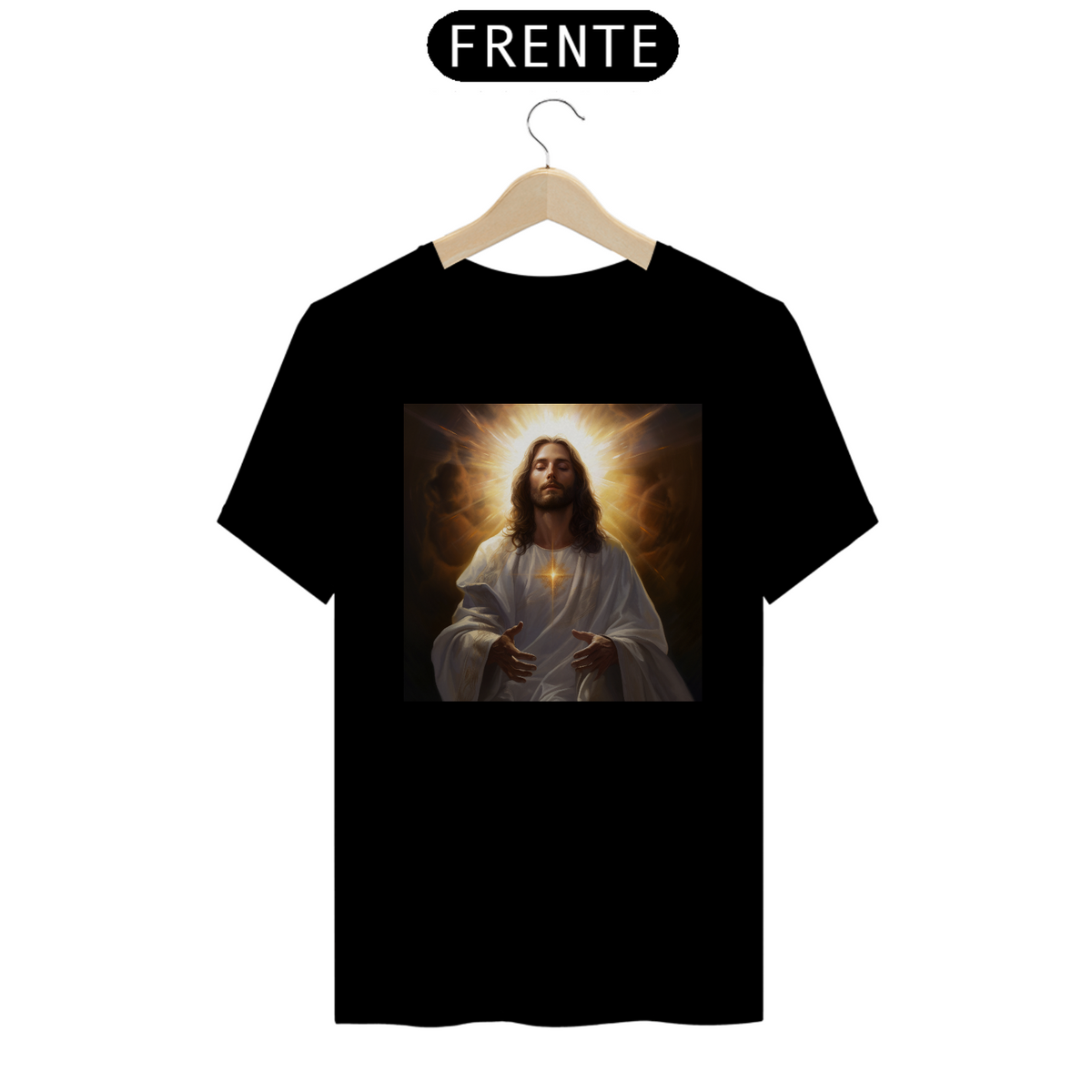 Nome do produto: Camiseta T-Shirt Quality Jesus Divino 