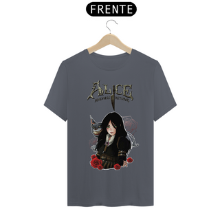 Nome do produtoCAMISETA ALICE MADNESS RETURNS COM GATO CHESHIRE