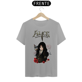 Nome do produtoCAMISETA ALICE MADNESS RETURNS COM GATO CHESHIRE