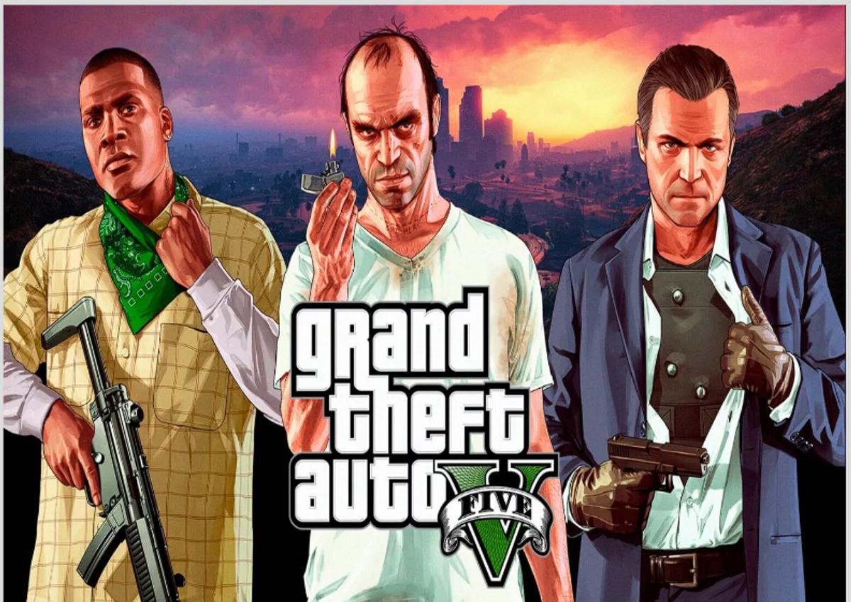 Nome do produto: POSTER GTA 5