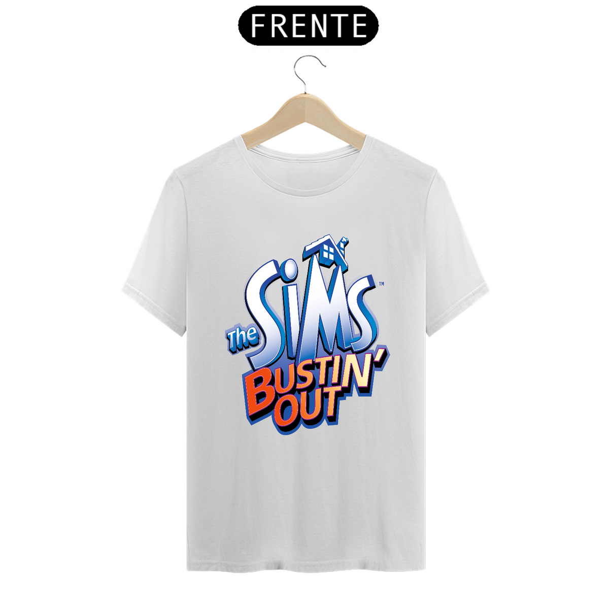 Nome do produto: CAMISETA THE SIMS BUSTIN OUT