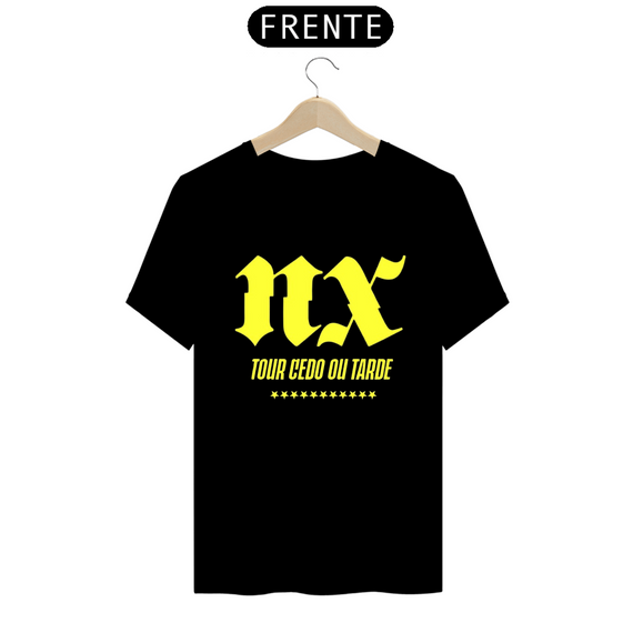 CAMISETA NX ZERO TOUR CEDO OU TARDE