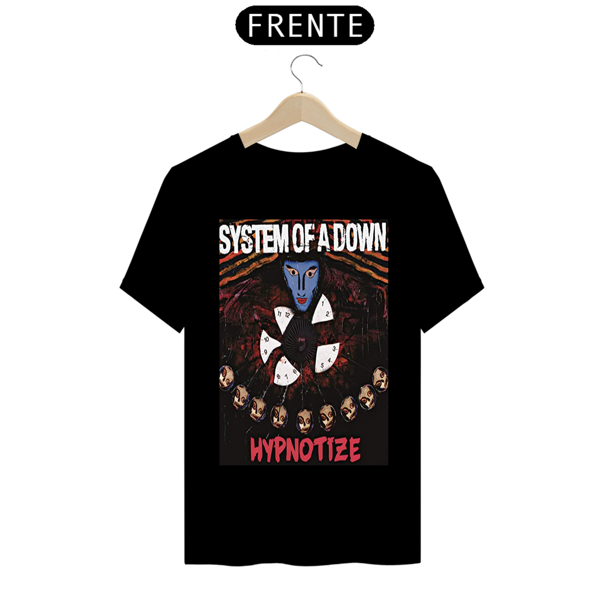 Nome do produto: CAMISETA HYPNOTIZE SYSTEM OF A DOWN