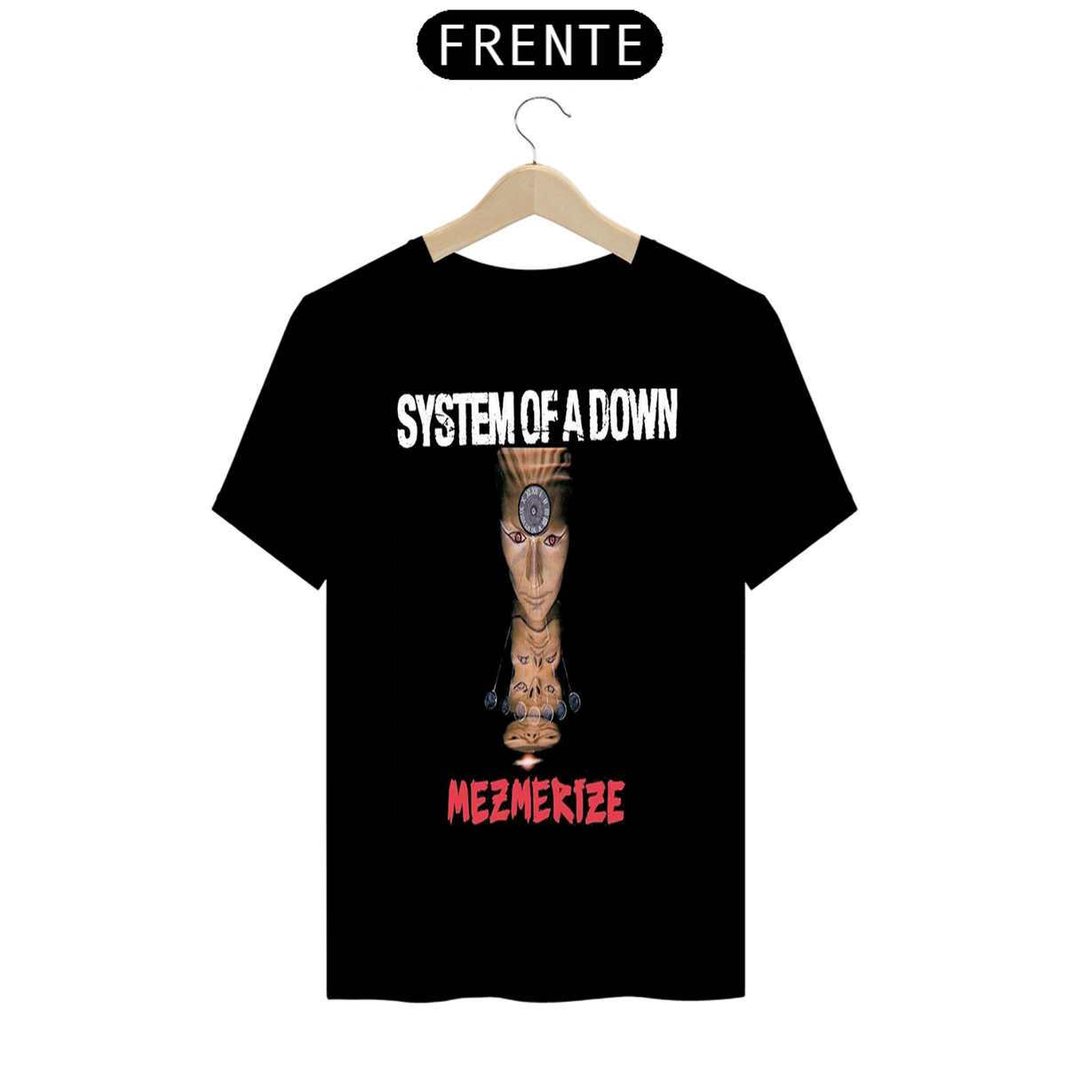 Nome do produto: CAMISETA MEZMERIZE SYSTEM OF A DOWN