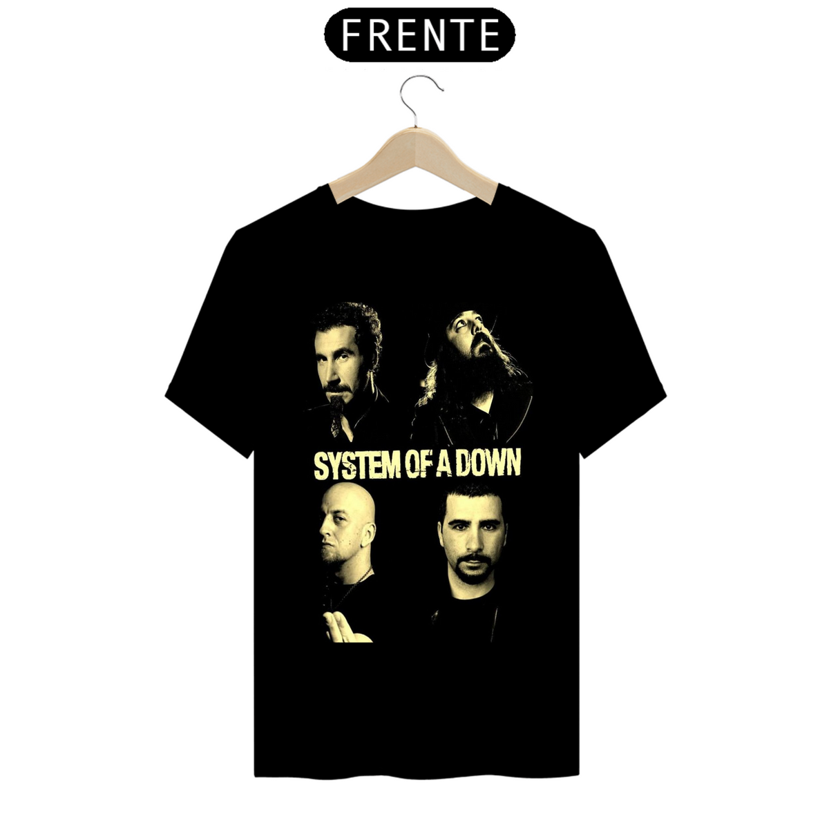 Nome do produto: CAMISETA SYSTEM OF A DOWN 2