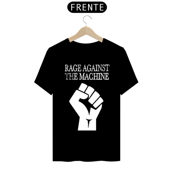 CAMISETA RAGE AGAINST THE MACHINE PUNHO CERRADO