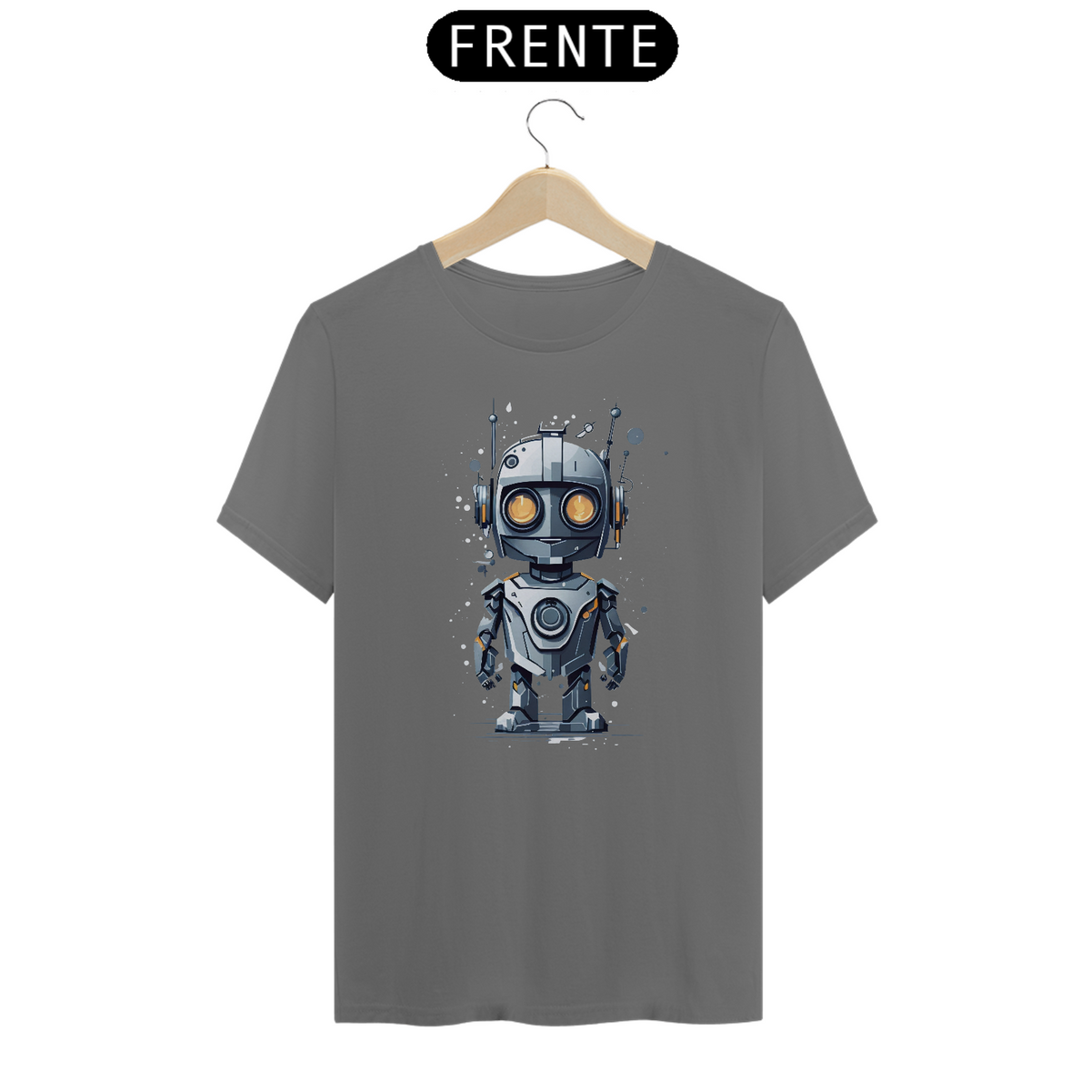 Nome do produto: CAMISETA ESTONADA ROBO - ALL BITTEN