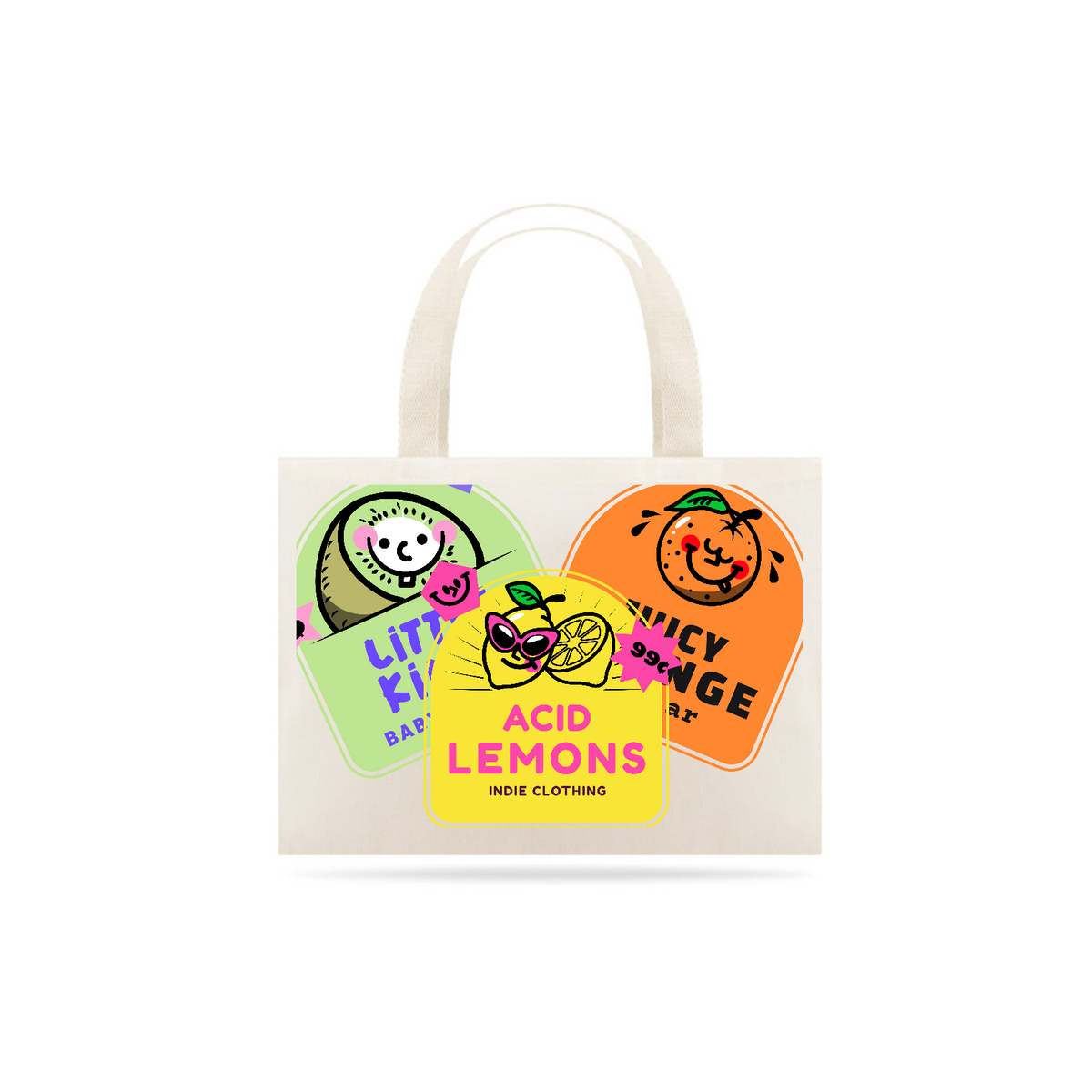 Nome do produto: ECO BAG FRUTAS - ALL BITTEN