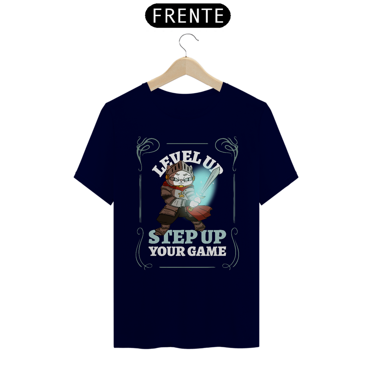 Nome do produto: T-SHIRT LEVL UP - ALL BITTEN