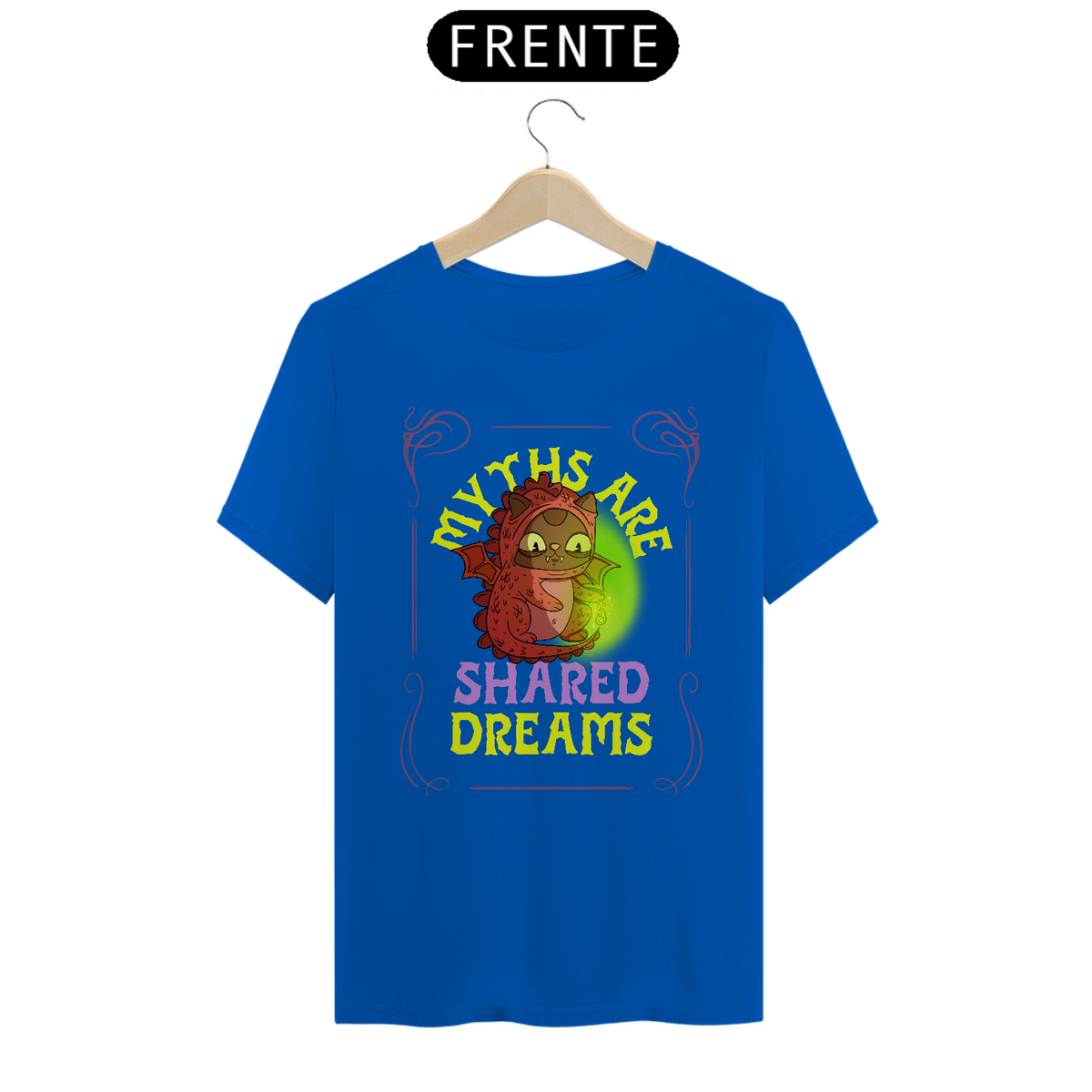 Nome do produto: T-SHIRT MYTHS - ALL BITTEN