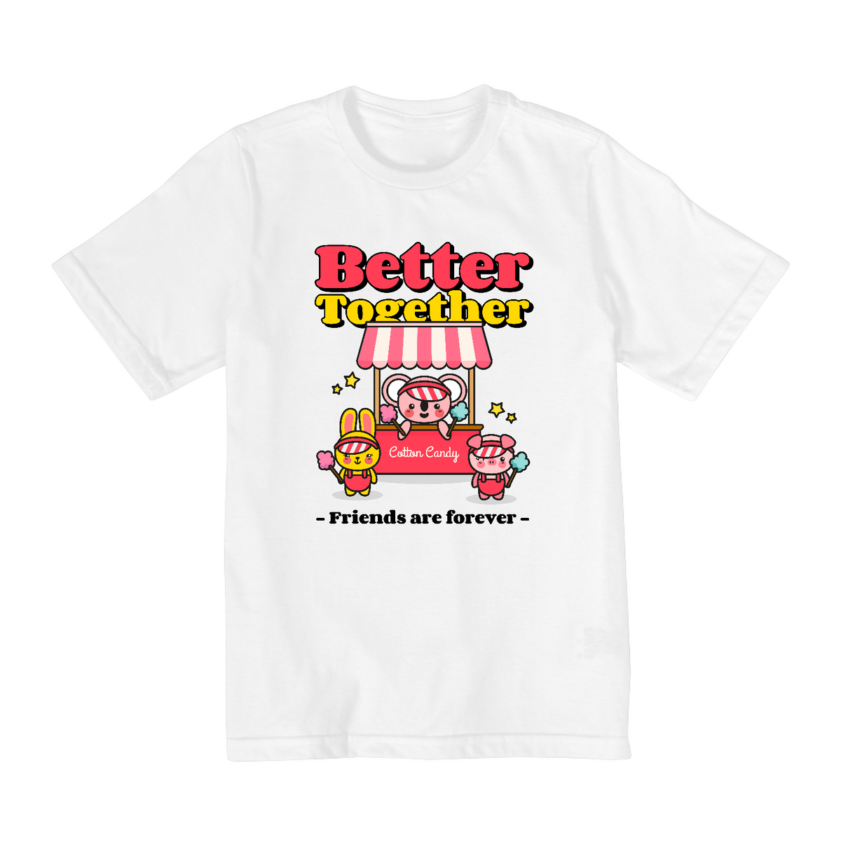 Nome do produto: CAMISETA INFANTIL FRIENDS - ALL BITTEN