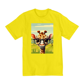 Nome do produtoCamiseta Girafinha de óculos