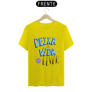 Nome do produtoCamiseta - Deixa  a vida te levar