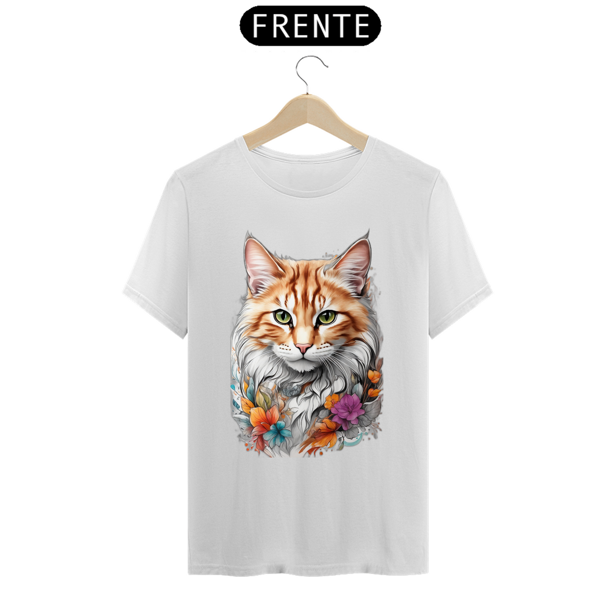 Nome do produto: Camiseta - Gato encantado