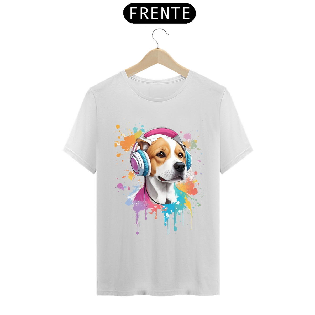 Nome do produto: Camiseta - Dog Music