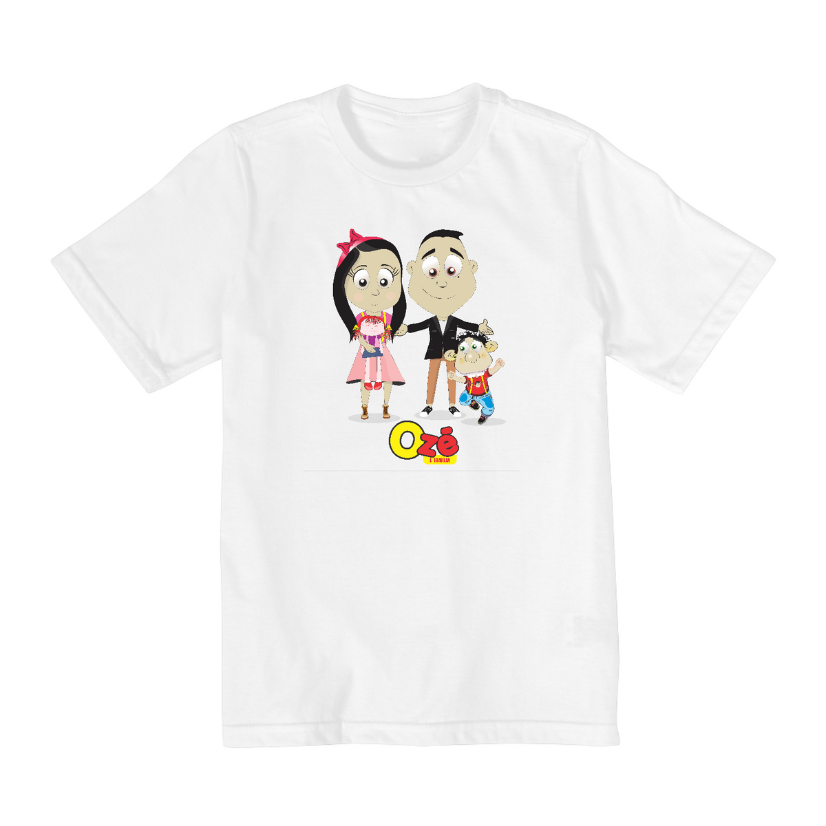 Nome do produto: CAMISA INFANTIL  FAMÍLIA OZÉ (10 À 14)