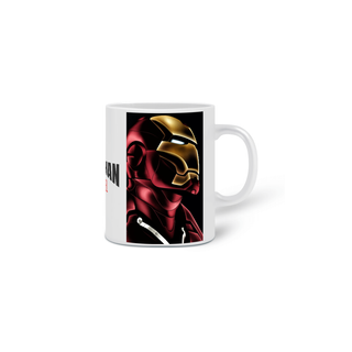 Nome do produtoCaneca Cerâmica IRON MAN MRAVEL 2