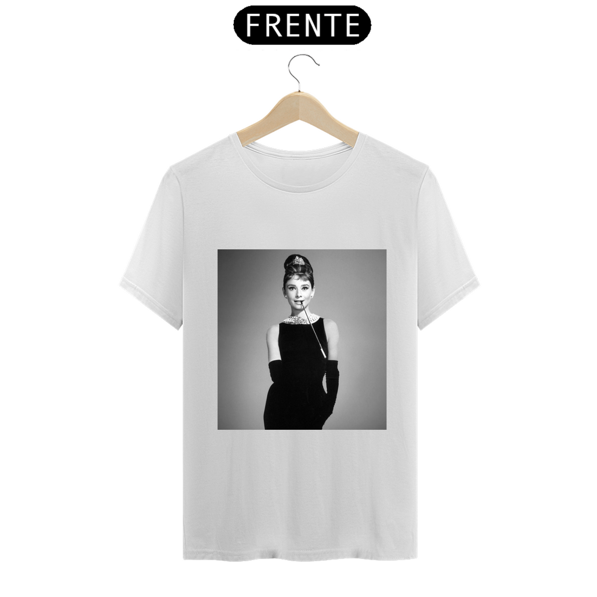 Nome do produto: T-Shirt Camisa Audrey Hepburn