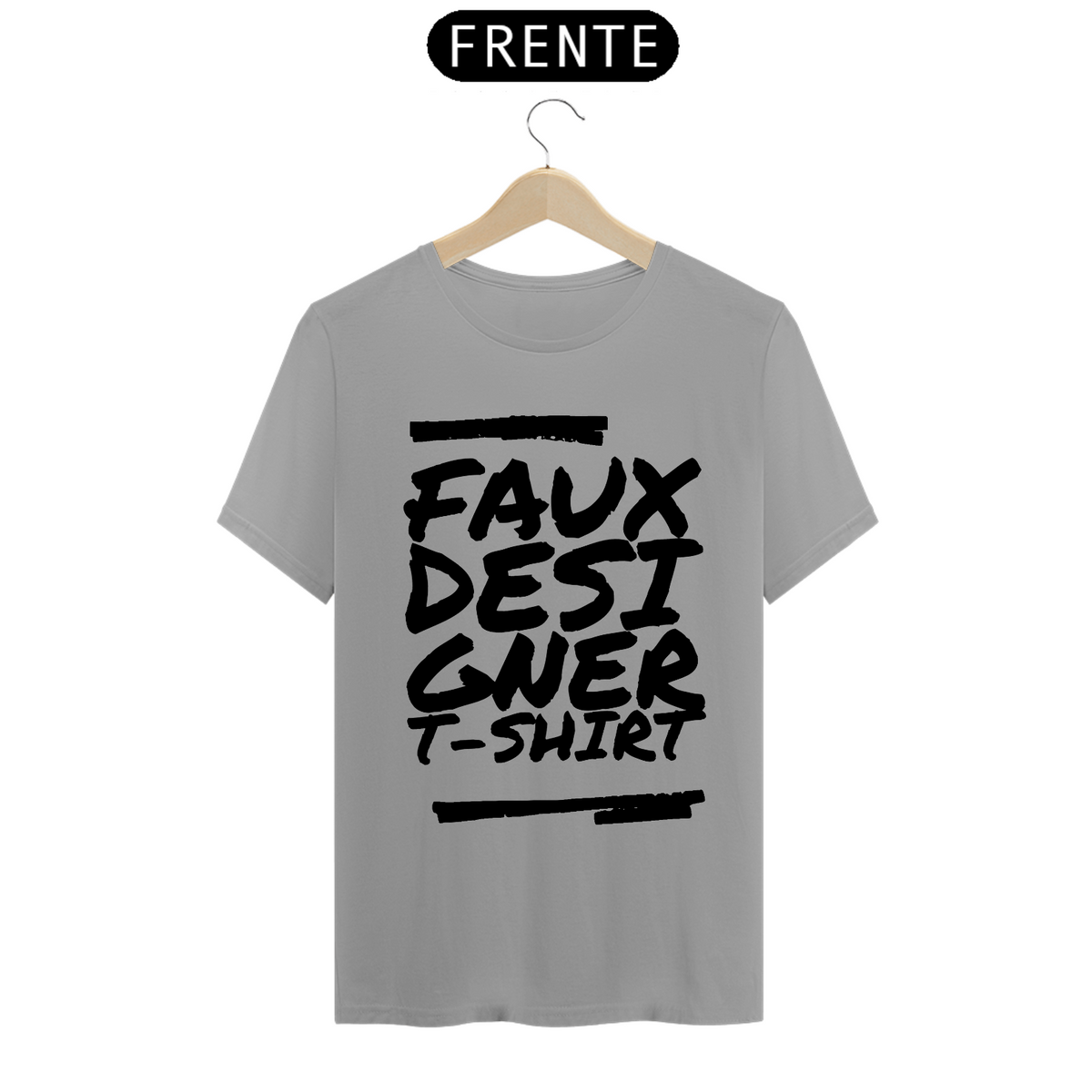 Nome do produto: CAmiseta Faux Designer