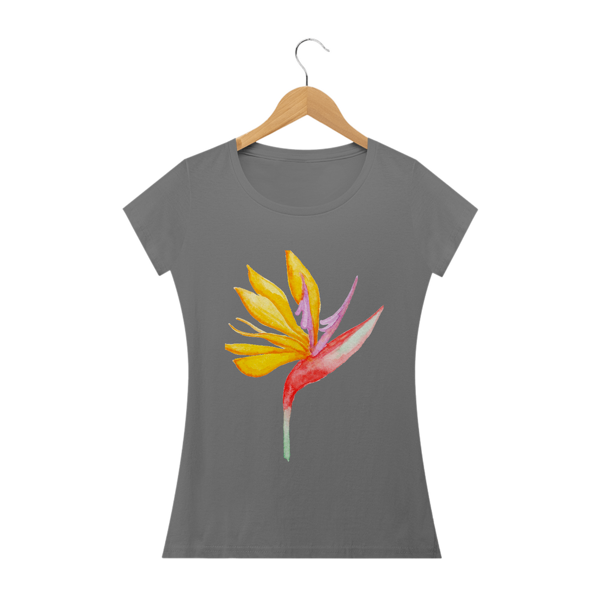 Nome do produto: Camiseta Baby Long  Estonada Summer Flower Collection 