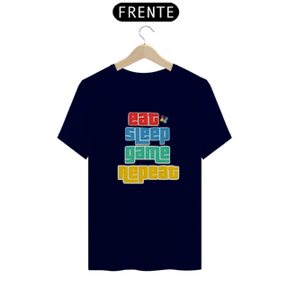 Nome do produtocamiseta geek gamer GTA eat,sleeo,game,repeat