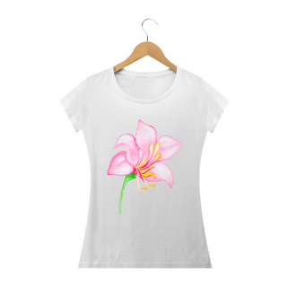 Nome do produtoCamiseta Baby Long Camisetophia Summer Flower Collection 