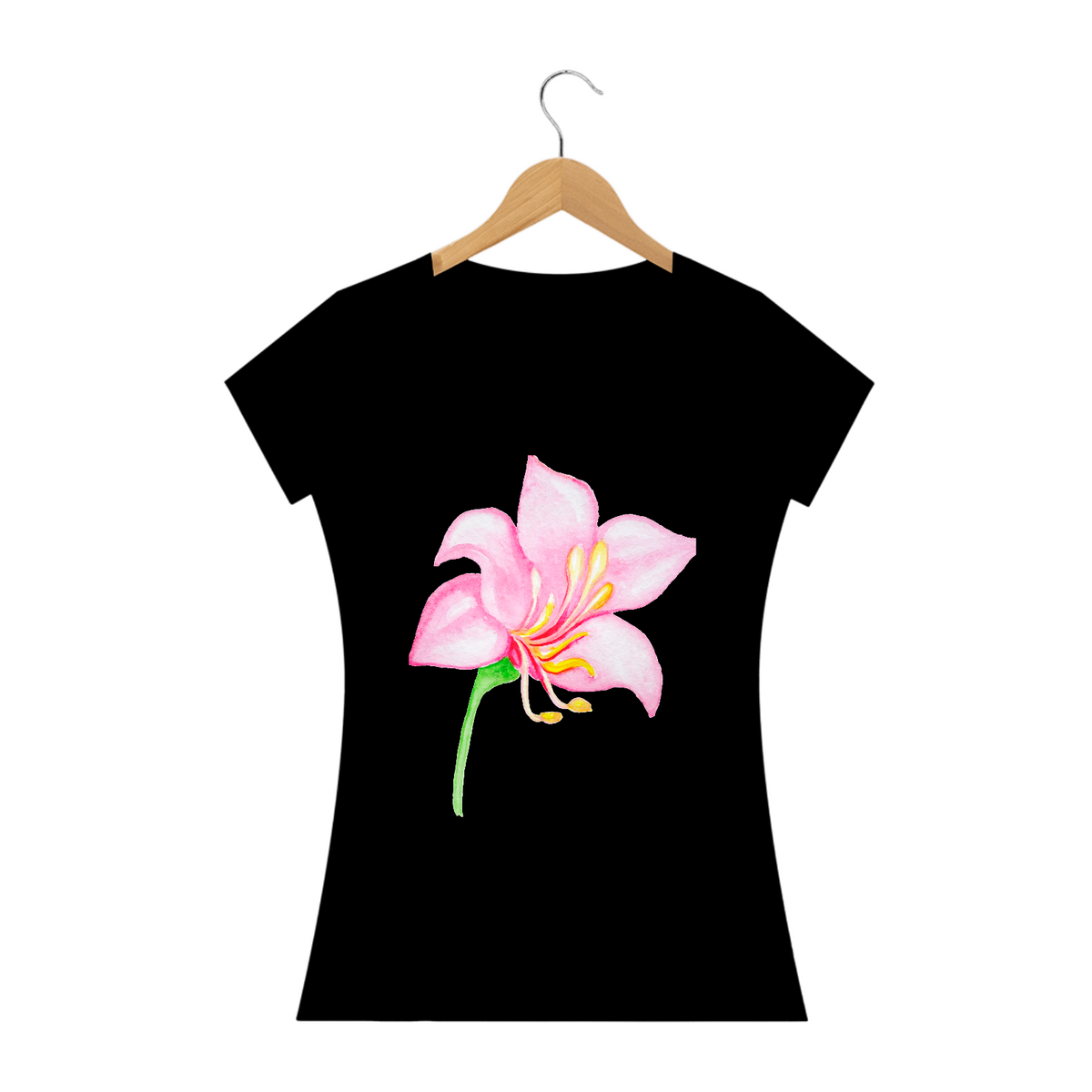Nome do produto: Camiseta Baby Long Camisetophia Summer Flower Collection 