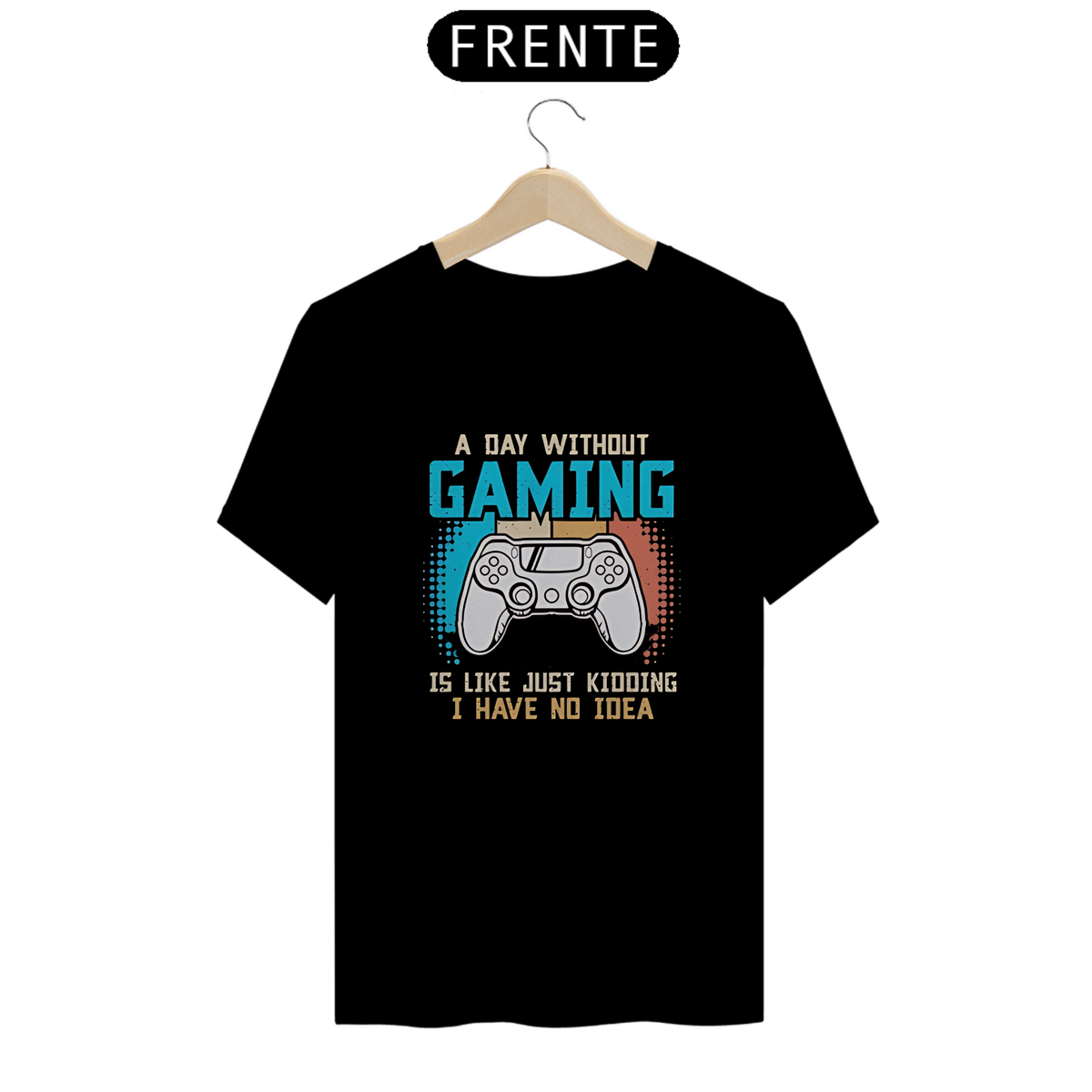 Nome do produto: Camiseta geek gamer Vintage