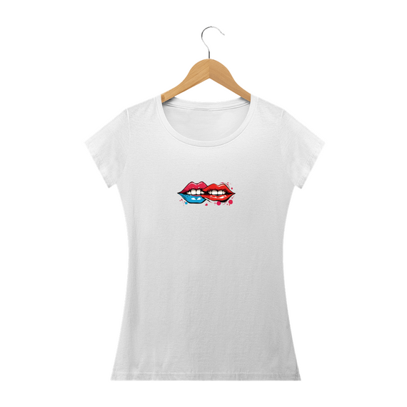 Camiseta Feminina Sweet Kiss
