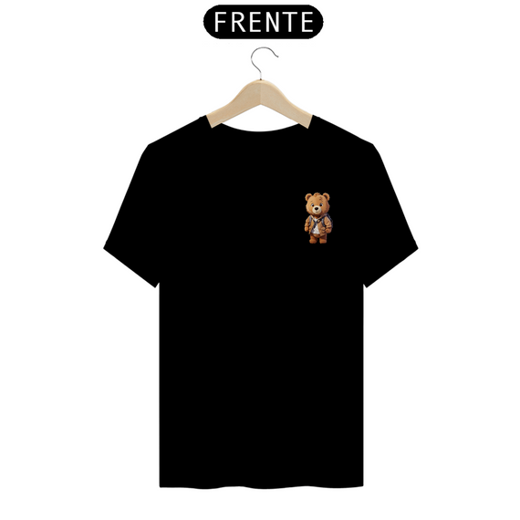 Camiseta Unissex  Urso Aventureiro