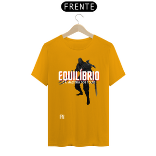 Nome do produtoCamiseta Zed - Equilíbrio é a maestria dos tolos