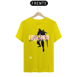 Nome do produtoCamiseta Zed - Equilíbrio é a maestria dos tolos