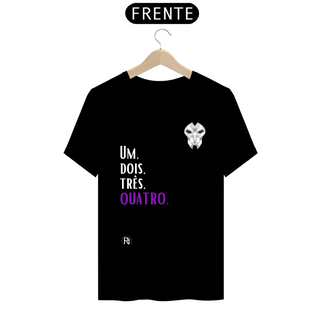 Nome do produtoCamiseta Jhin - Um, Dois, Três, Quatro.