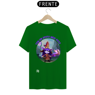 Nome do produtoCamiseta Lulu - Tem um gosto meio roxo