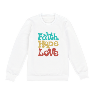 Nome do produtoMOLETON FAITH, HOPE, LOVE