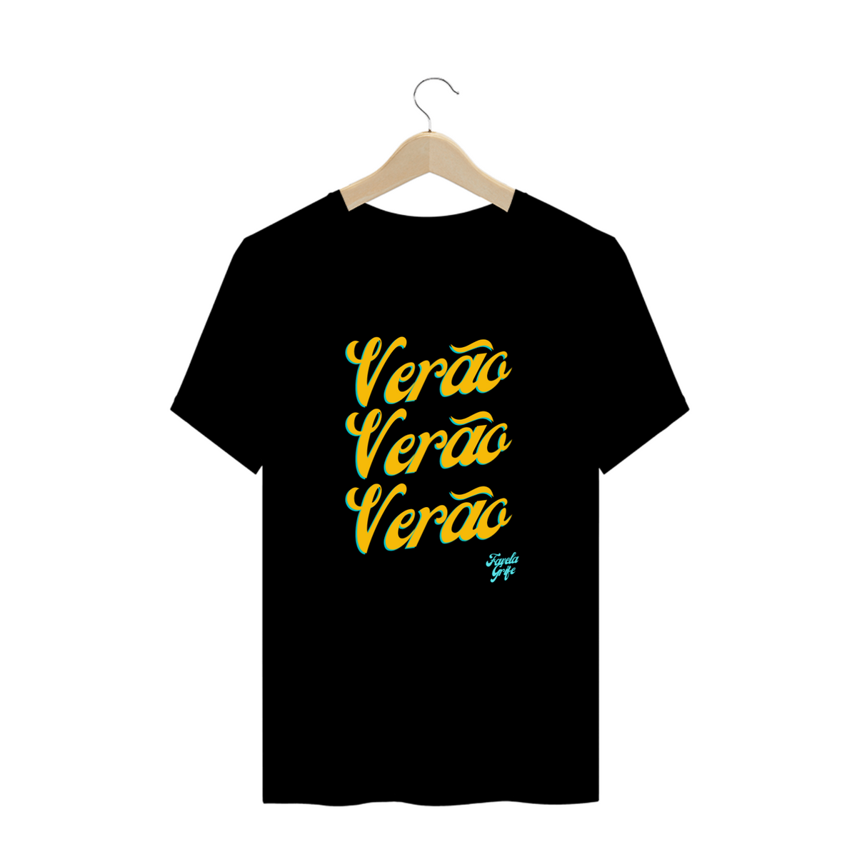 Nome do produto: T-Shirt Favela Grife Verão