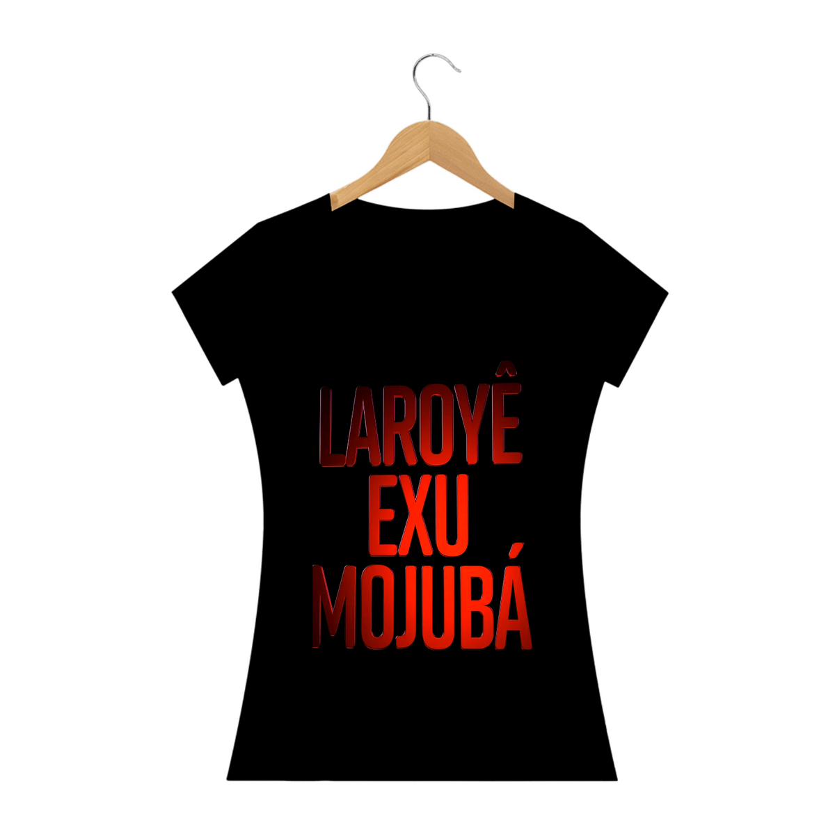 Nome do produto: Camisas personalizadas exu/ laroye feminina