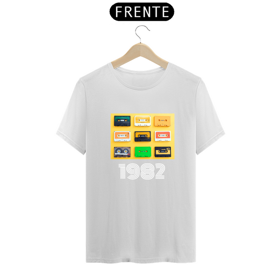 Camisa 1982 Fitas Cassetes 2 T Shirt