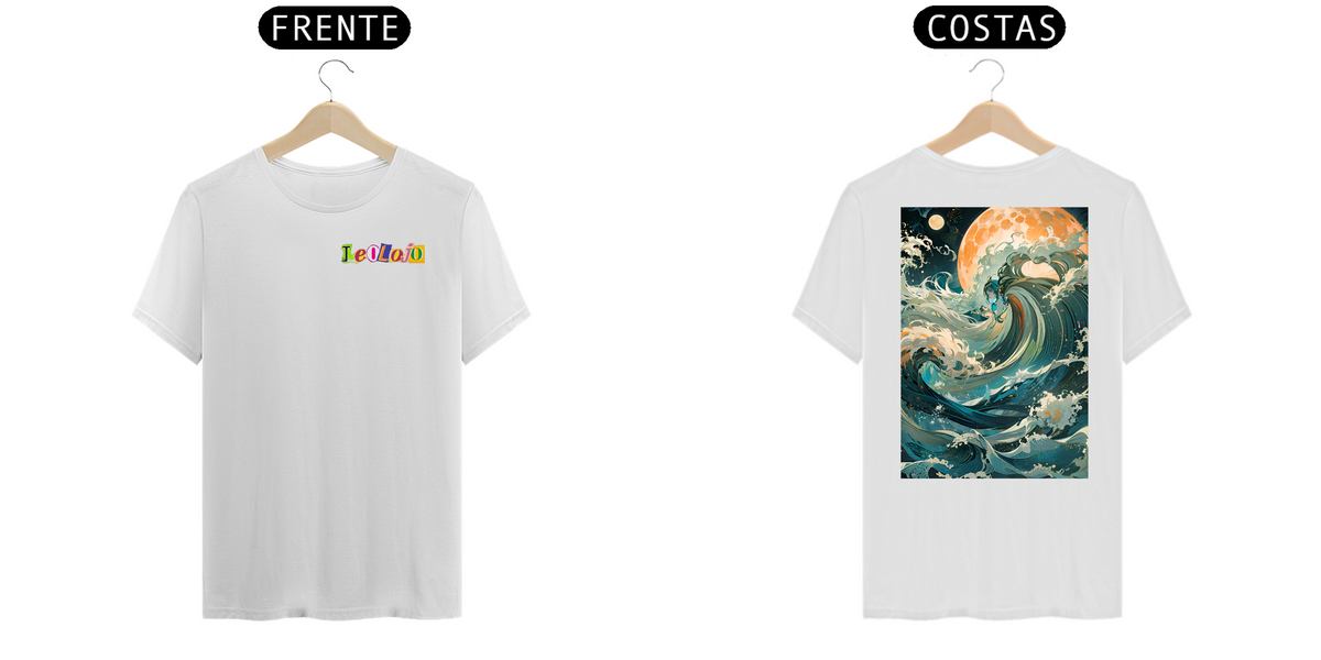 Nome do produto: Camiseta leolojo ondas 