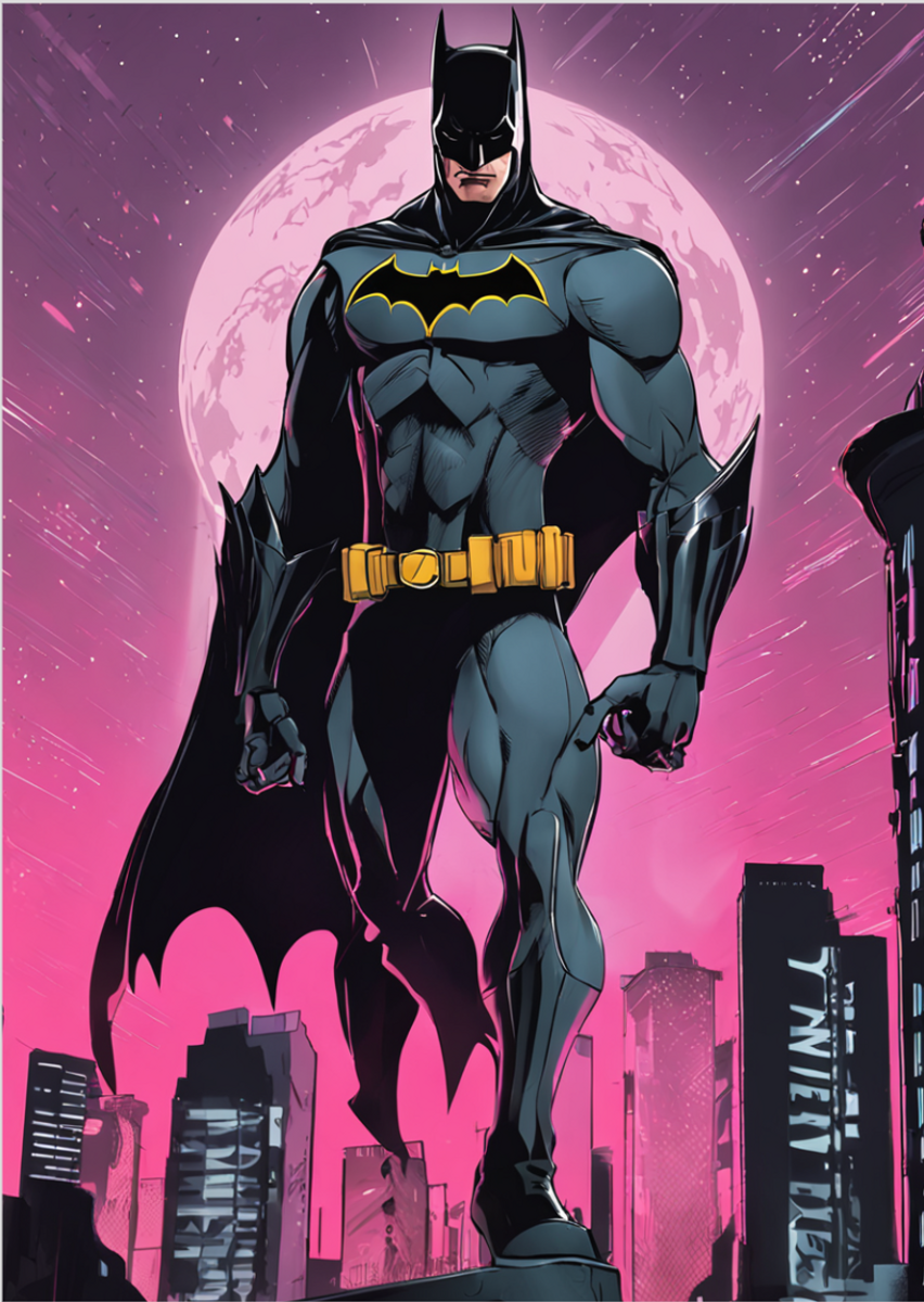 Nome do produto: Pôster Batman em Gotham