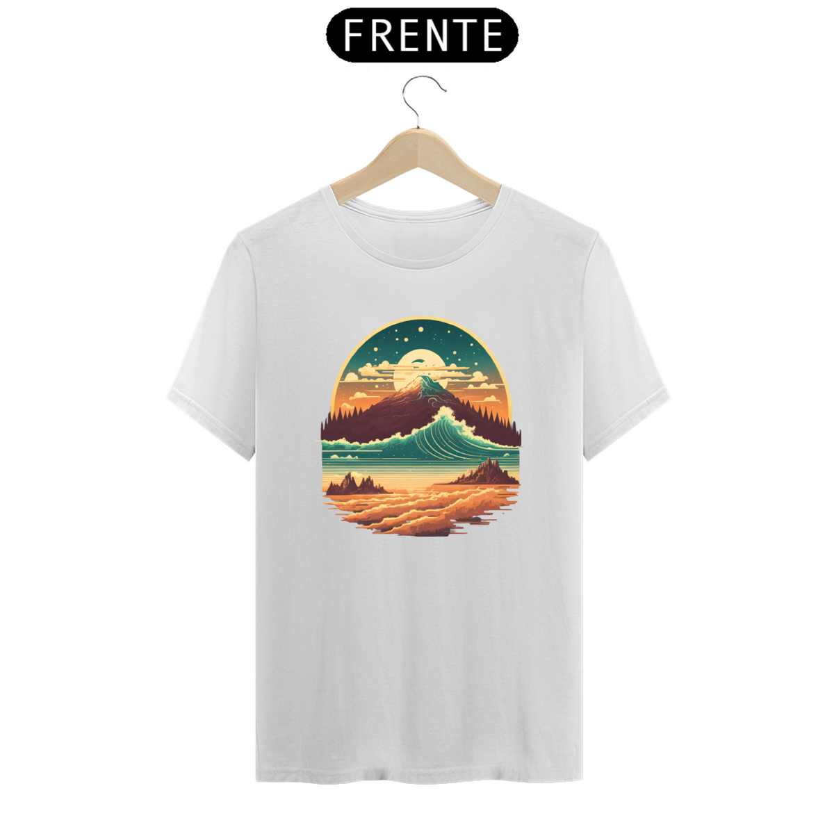 Nome do produto: Camiseta pico da montanha