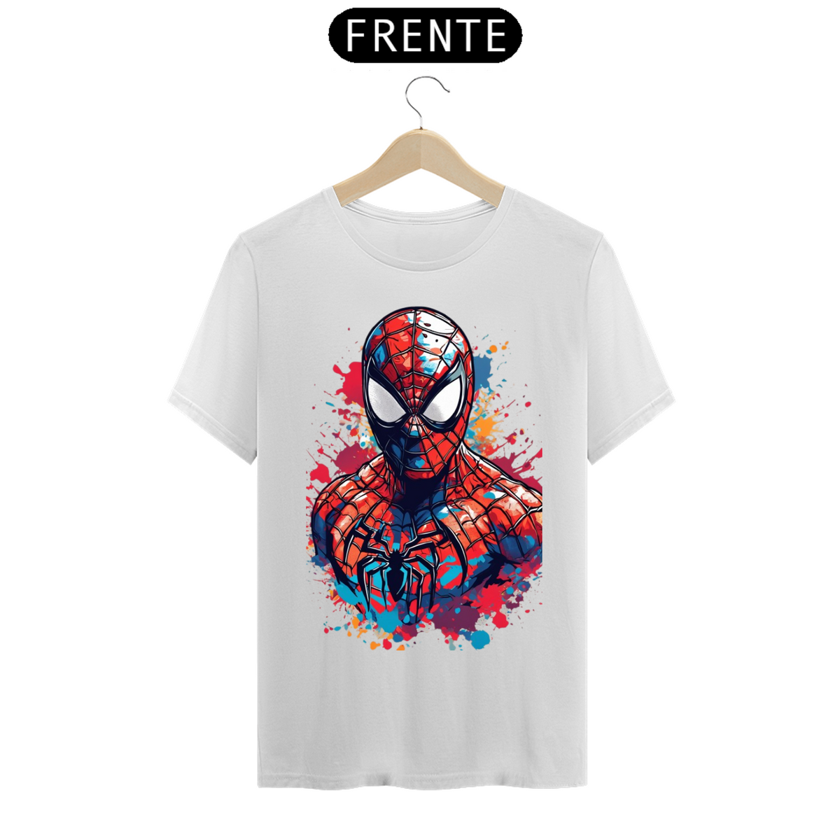 Nome do produto: Camiseta Homem aranha colorido