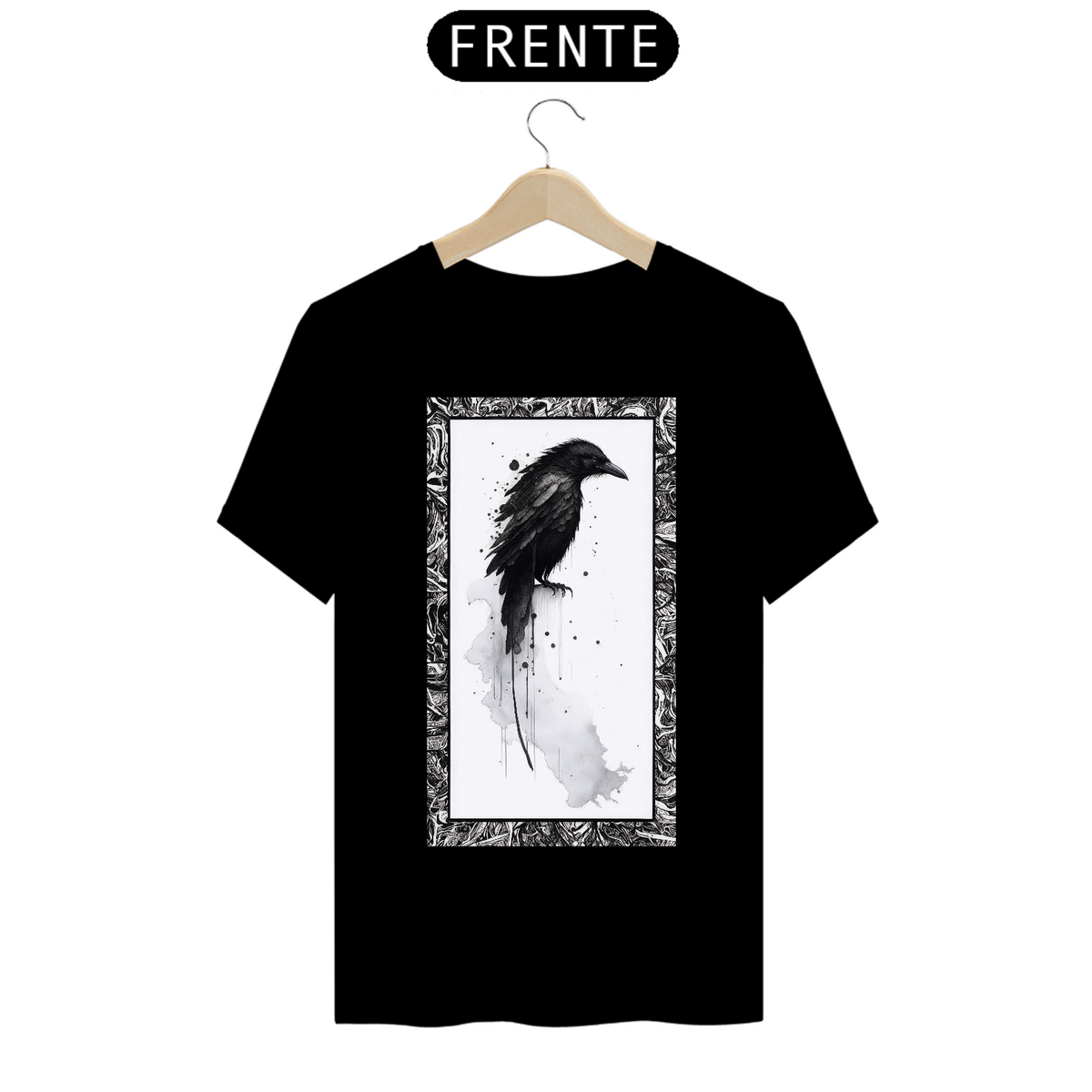 Nome do produto: Camiseta corvo 