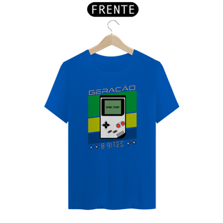 Nome do produtoCamiseta Geração 8 Bits Game Boy