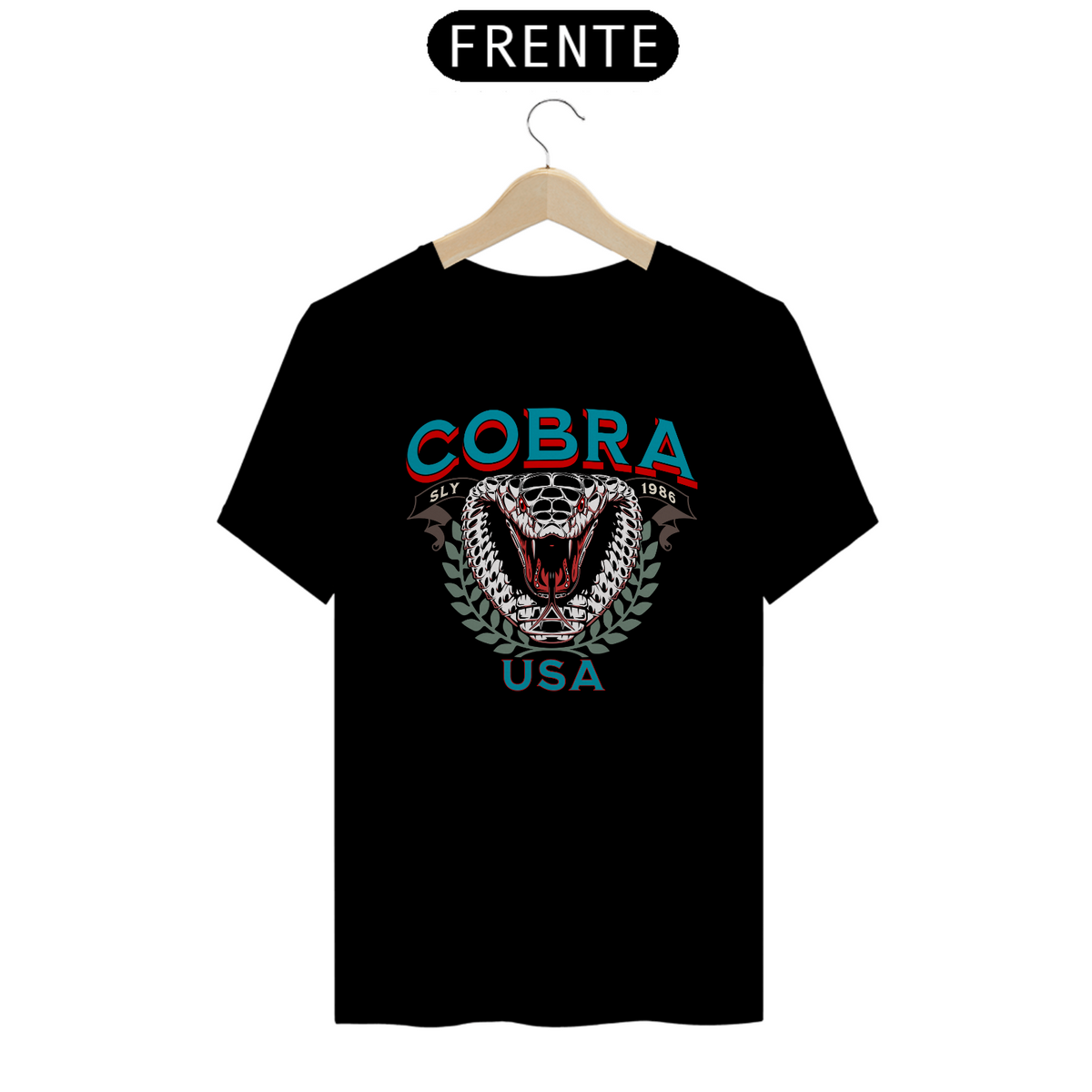 Nome do produto: Camiseta Cobra -  Fio Peruano Especial